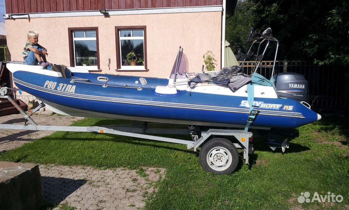 Продаётся лодка RIB Skyboat 520R бу