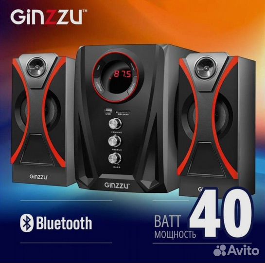 Колонки для компьютера с сабвуфером