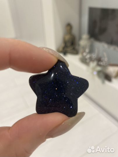 Звезда авантюрин флюорит