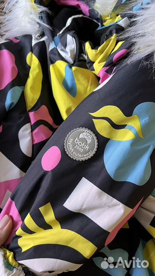 Зимний костюм для девочки 110/60