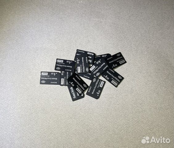 Карта памяти PSP 4Gb Memory Stick Pro Duo