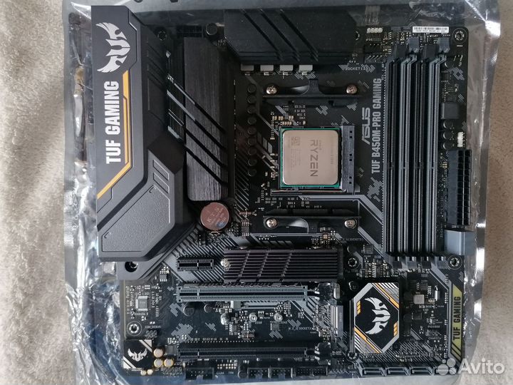 Asus tuf gaming b450m PRO + Ryzen 5 2600