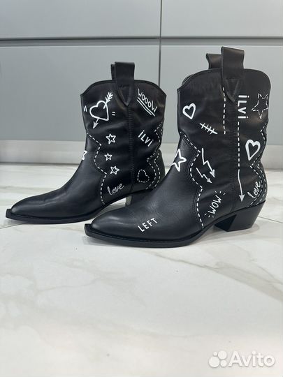 Полусапожки козачки новые 39-40