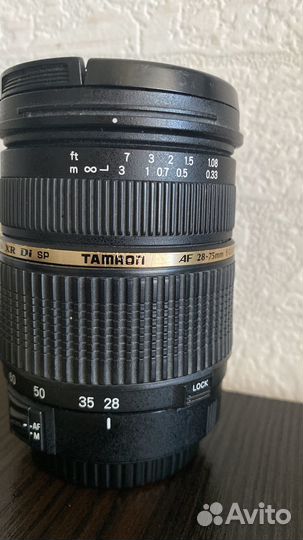 Объектив Tamron 28 75mm f 2.8 для Canon