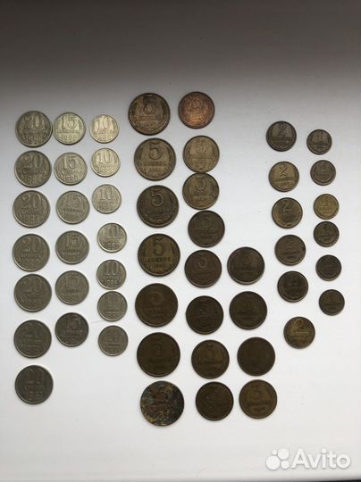 Монеты СССР копейки