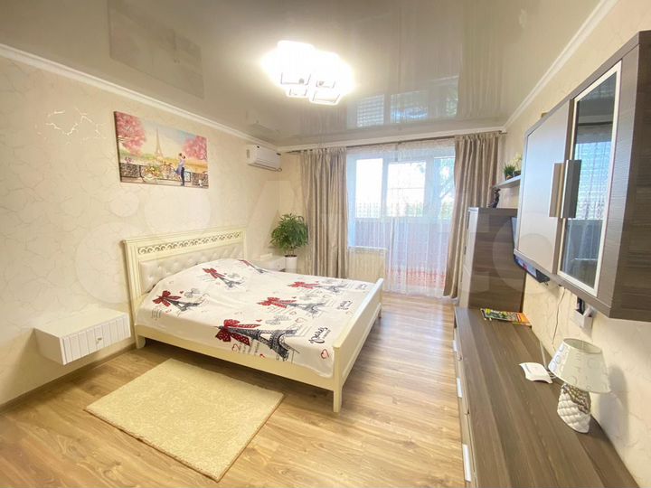 1-к. квартира, 36 м², 2 кровати