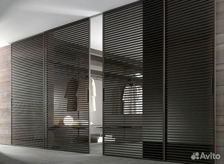 Реечные перегородки