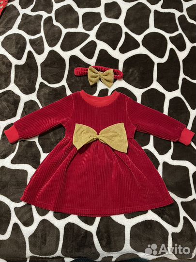 Платье для девочки 86