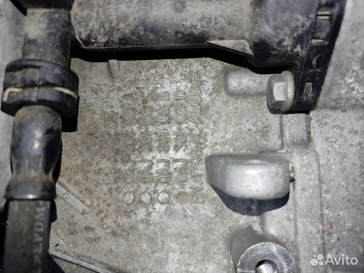 6 ст МКПП MYF PRL 2013г. 0AJ301107D в разборе