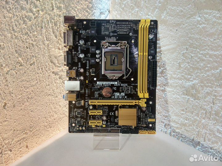 Материнская плата Asus H81M-K: LGA 1150