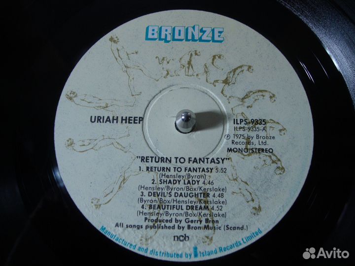 Винил фирменный LP