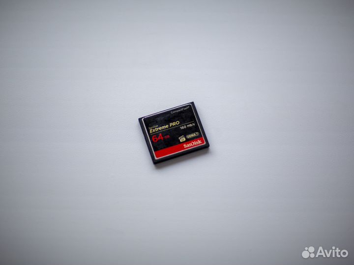 Карта памяти CF compact flash 64 GB