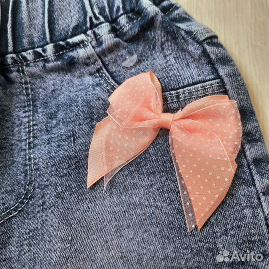 Джинсовые шорты для девочки 92,98,104,116,122,128