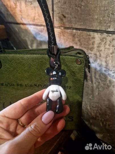 Сумка с обвесом мишка