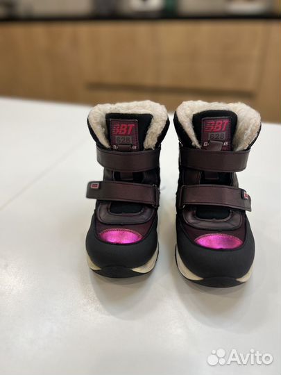 Ботинки зимние для девочки 28 размер