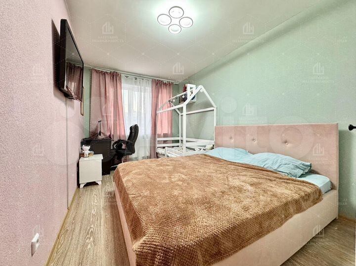 2-к. квартира, 58,1 м², 12/17 эт.