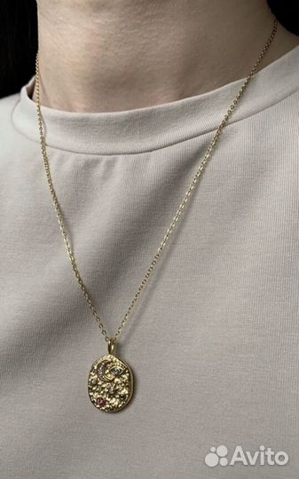 Колье из ювелирной стали Starry sky