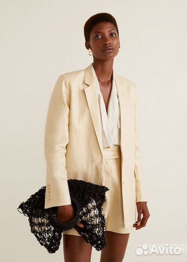 Костюм льняной Mango