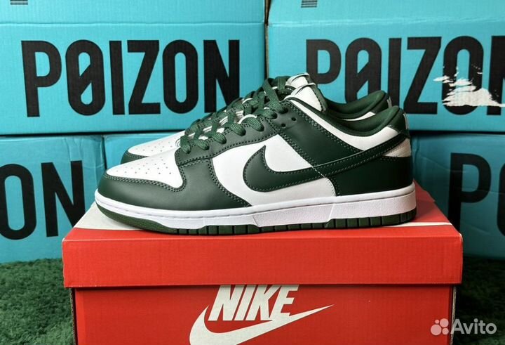 Nike dunk low green оригинал