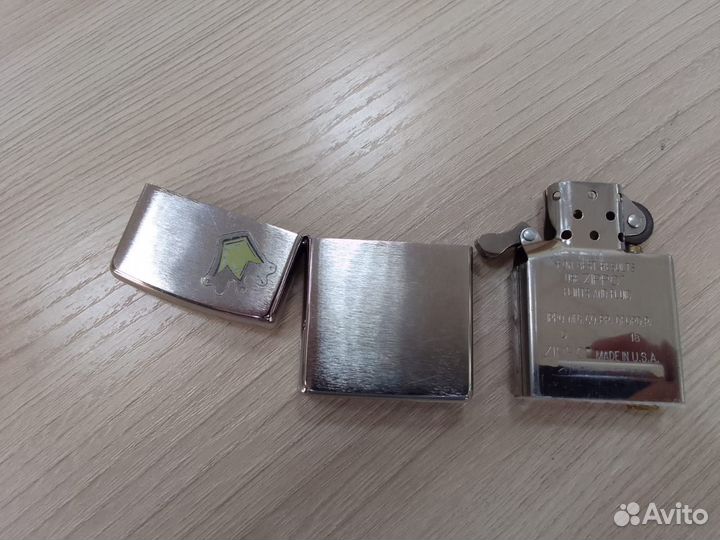 Зажигалка Zippo Brushed Chrome оригинал 2018г