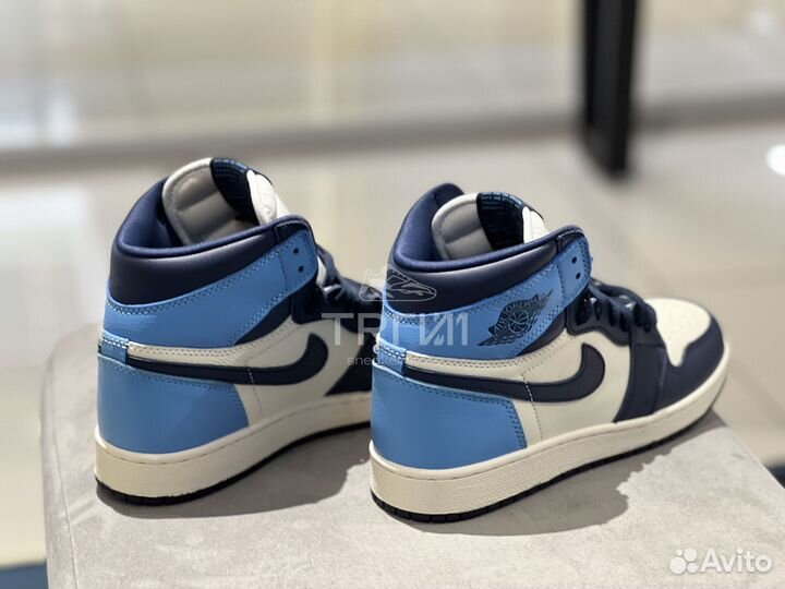 Кроссовки Nike Air Jordan 1 Mid Obsidian