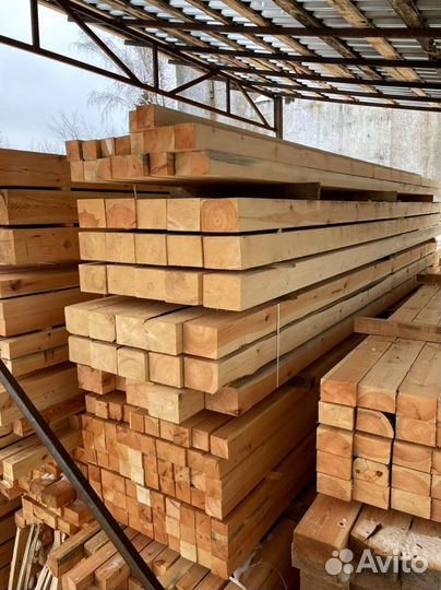 Брус, доска обрезная