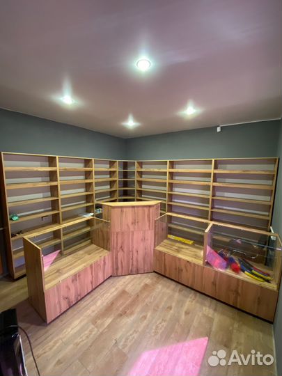 Стеллаж прилавок витрина