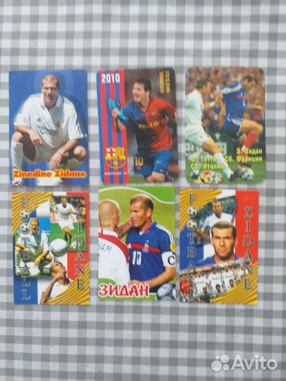 Календарики футбол