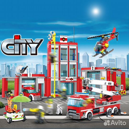 Конструктор типа lego City (Лего сити) 60110