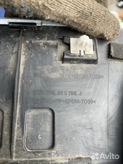 Накладка двери задняя правая Porsche Cayenne