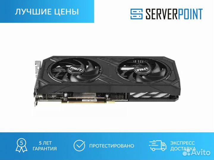 Видеокарта Palit GeForce RTX 4070 super Dual OC, 1