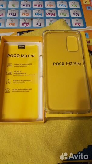 Коробка от телефона Xiaomi poco m3 pro