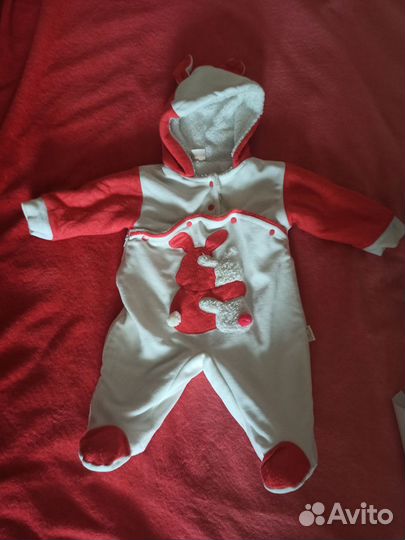 Конверт одеяло зимний и костюм детский