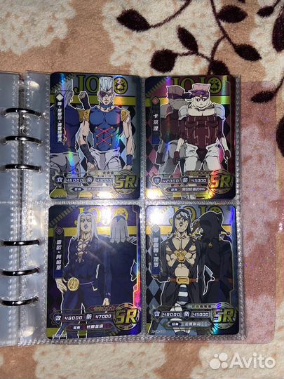 Карточки Jojo