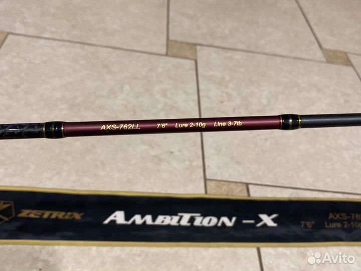 Спининг zetrix ambition-X 762LL