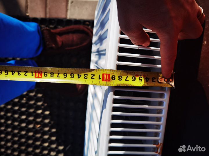 Панельный стальной радиатор Buderus (500x1000 мм)