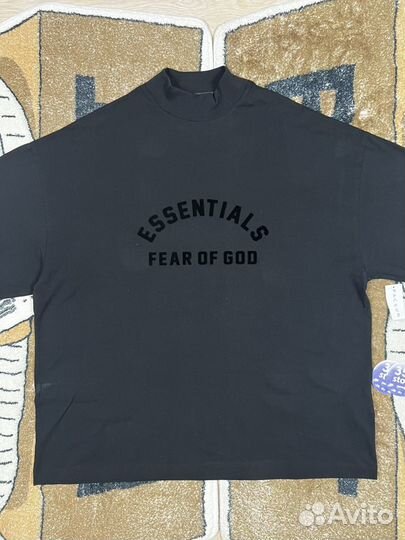 Лонгслив Fear Of God Essentials SS23 Jet Black