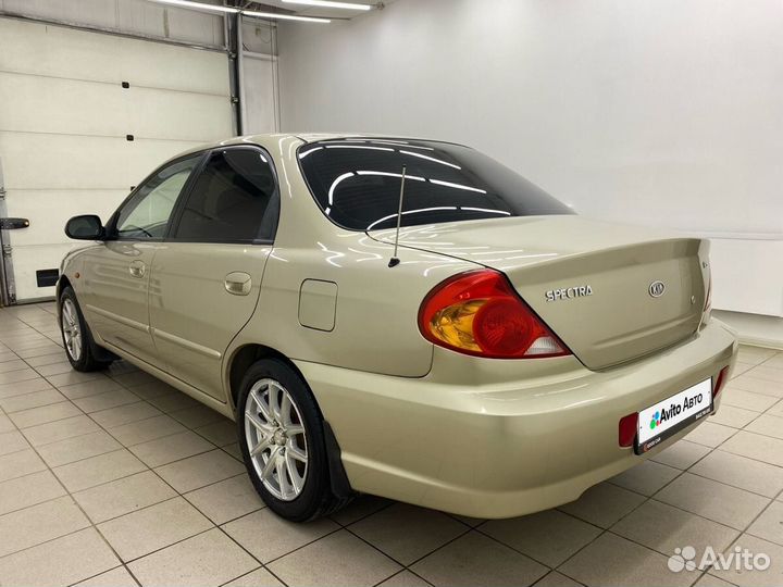 Kia Spectra 1.6 МТ, 2007, 166 453 км