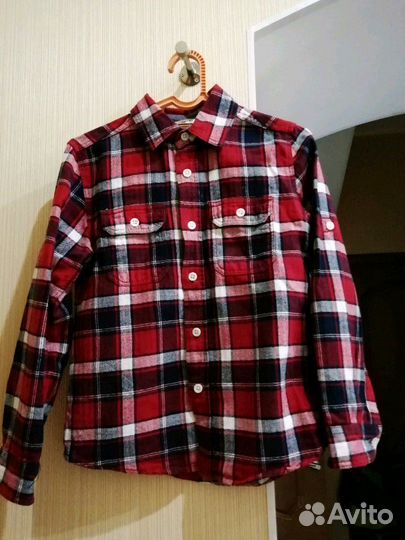 Рубашки в ассортименте на 6-8 лет
