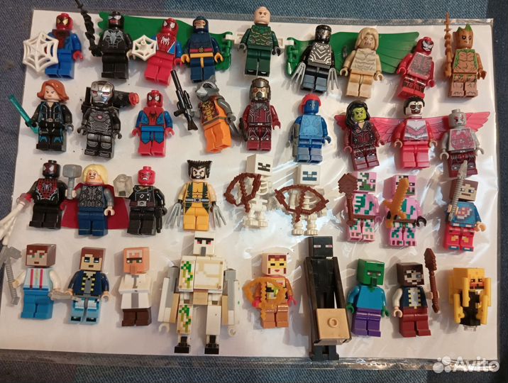 Мини фигурки lego
