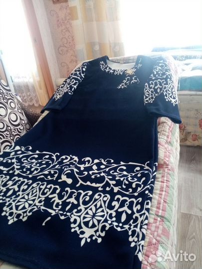 Платье трикотажное женское 48 50