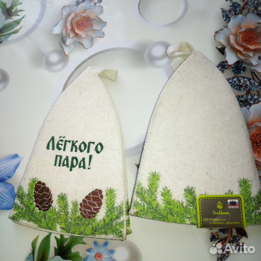 Шапочка для бани