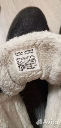 Кроссовки зимние высокие reebok