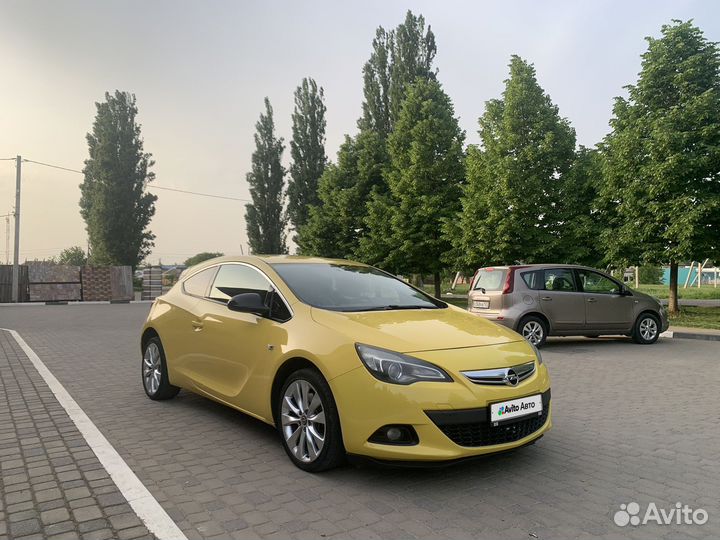 Opel Astra GTC 1.4 AT, 2013, 242 000 км