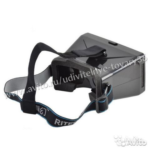 3D шлем виртуальной реальности черный