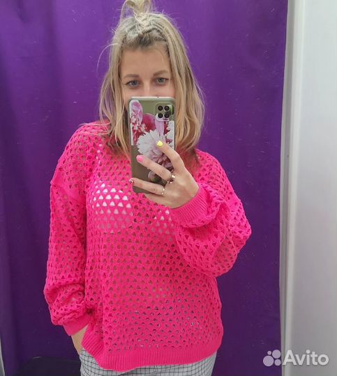 Кофта сетка