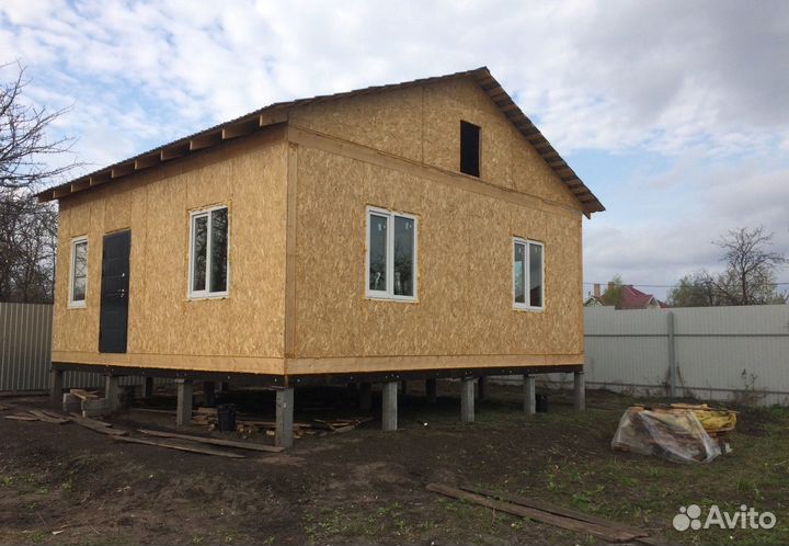 Фундамент на ж/б сваях.Забивка ж/б свай