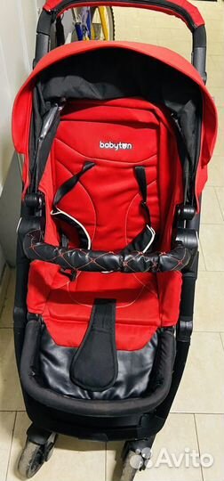 Прогулочная коляска Babyton Urban Red