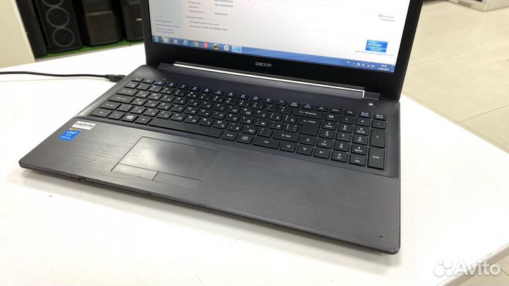 Ноутбук Dexp для работы и учебы 4 ядра/HDD 500Gb
