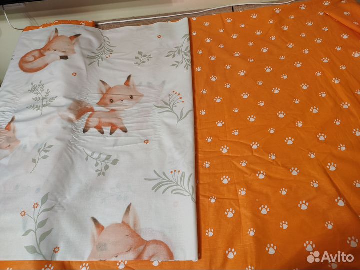 Детское постельное белье из перкали